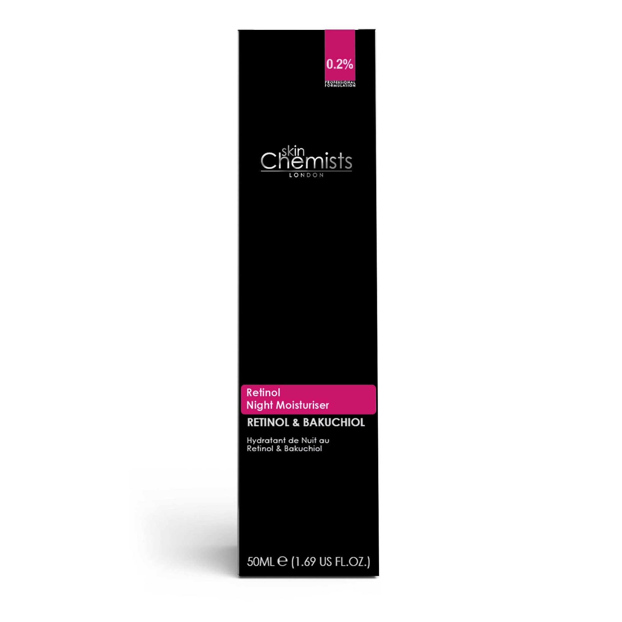 Skin Chemist Retinol Bakuchiol Night Moisturiser 50ml