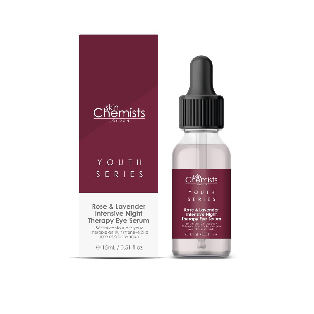 skin chemist Rose And Lavender Intensive Night Therapy Eye Serum 15ml
