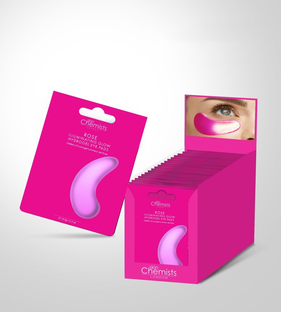 Skin Chemist Rose Illuminating Glow Instant Hydrogel Eye Pads (1 X 2)