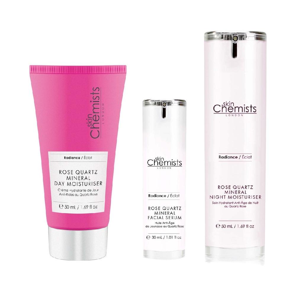 skin chemist Rose Quartz Mineral Moisturizing Collection Set