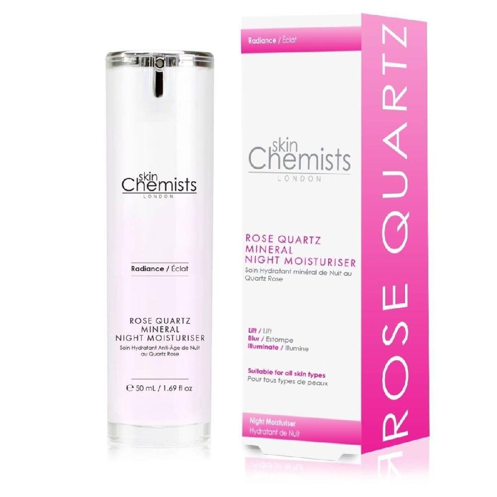 Skin Chemist Rose Quartz Mineral Night Moisturiser 50ml
