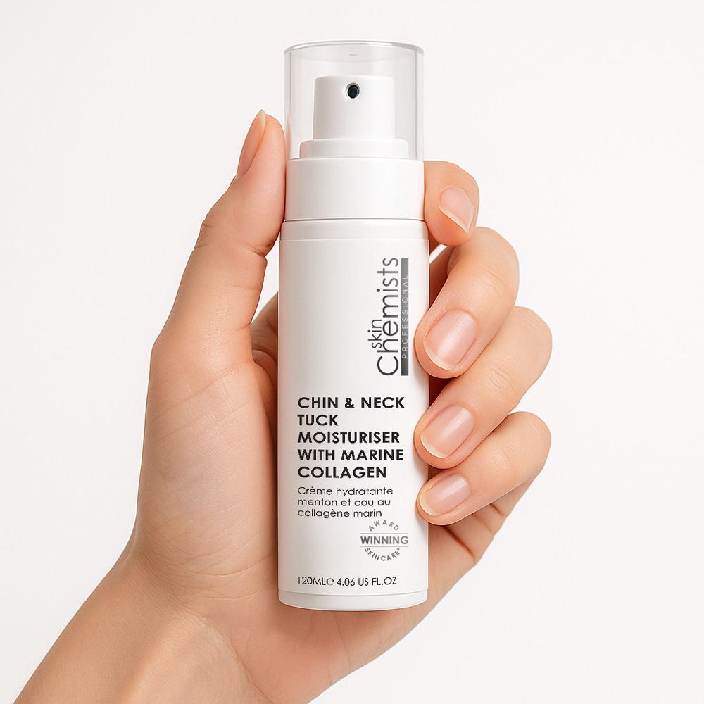 Skin Chemist SC Chin & Neck Tuck Moisturiser With Marine Collagen 120ml