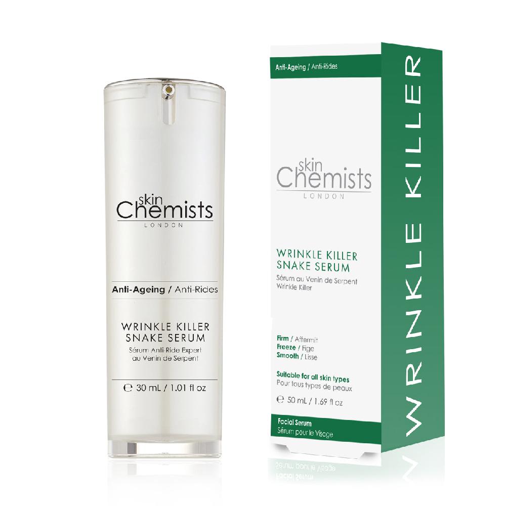 Skin Chemist SC Facial Roller Massager+SC Wrinkle Killer Snake Serum 30ml