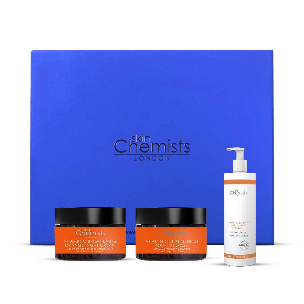skin chemist SC Vitamin C Night Cream Cleanser and Mask