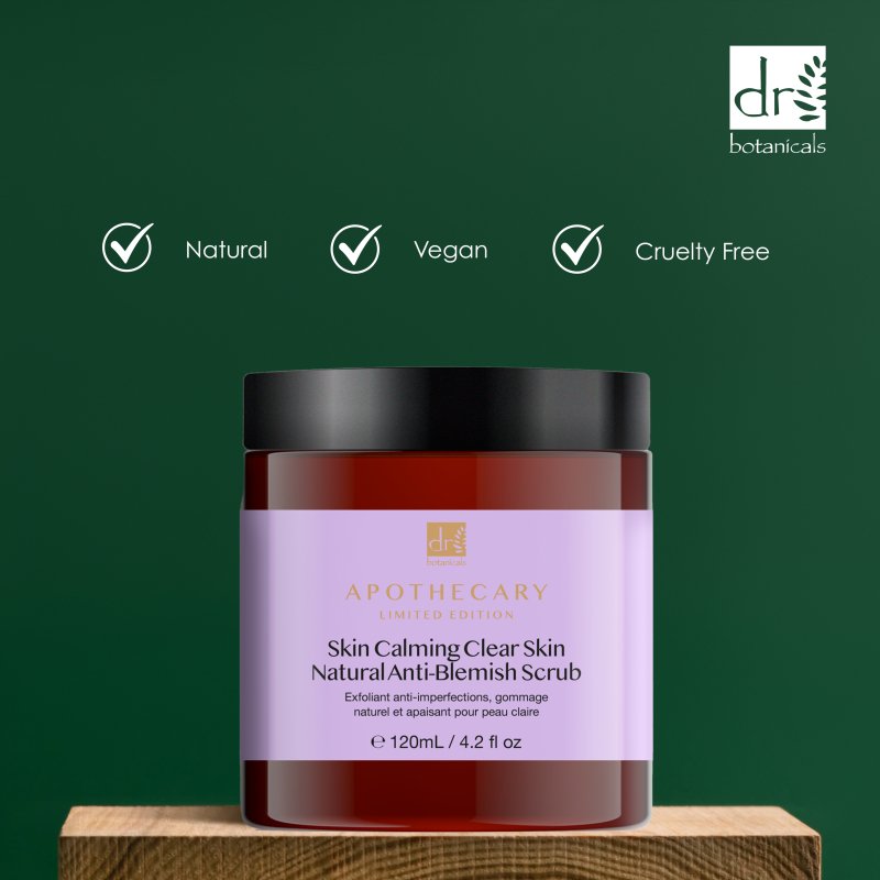 Skin Chemist Skin Calming Clear Skin Natural Anti-Blemish Scrub 120ml