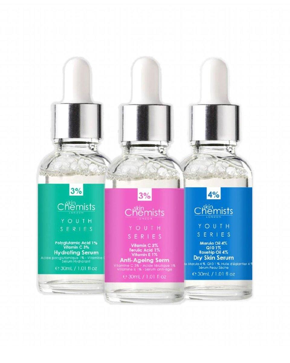 Skin Chemist Anti-Aging Serum Trio