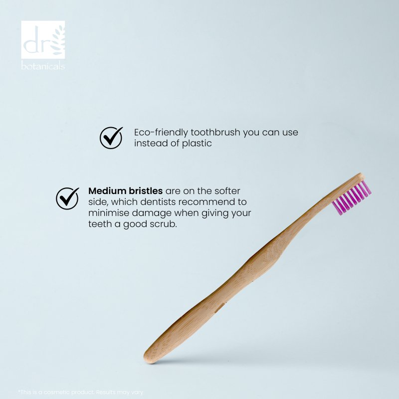 Skin Chemist Bamboo Toothbrush Purple