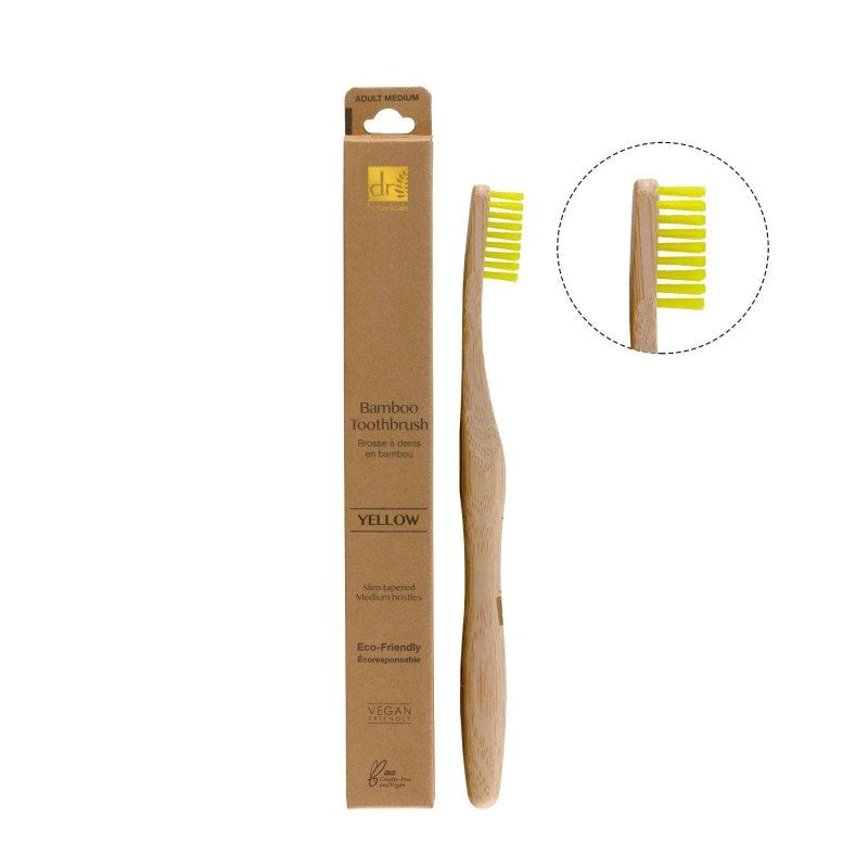skin chemist Bamboo Toothbrush Yellow