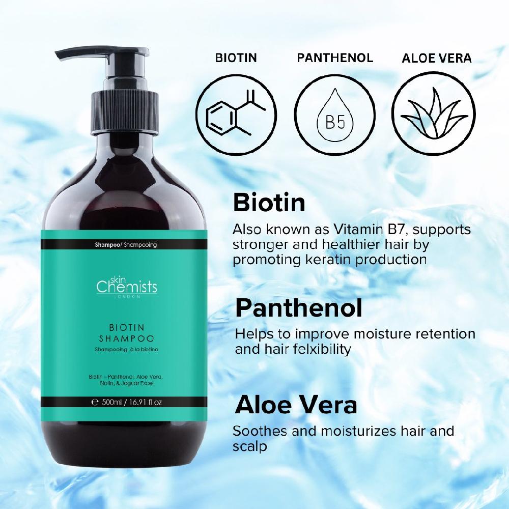 Skin Chemist Biotin Hair Growth Shampoo 500ml