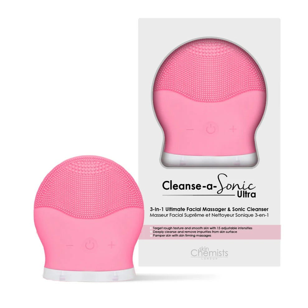 skin chemist Cleanse - A - Sonic Cleansing Device (PINK)