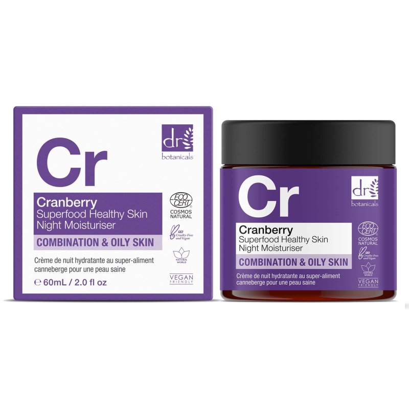 Skin Chemist Cranberry Night Moisturiser 60ml