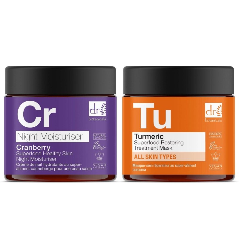 skin chemist Cranberry & Turmeric Evening Kit