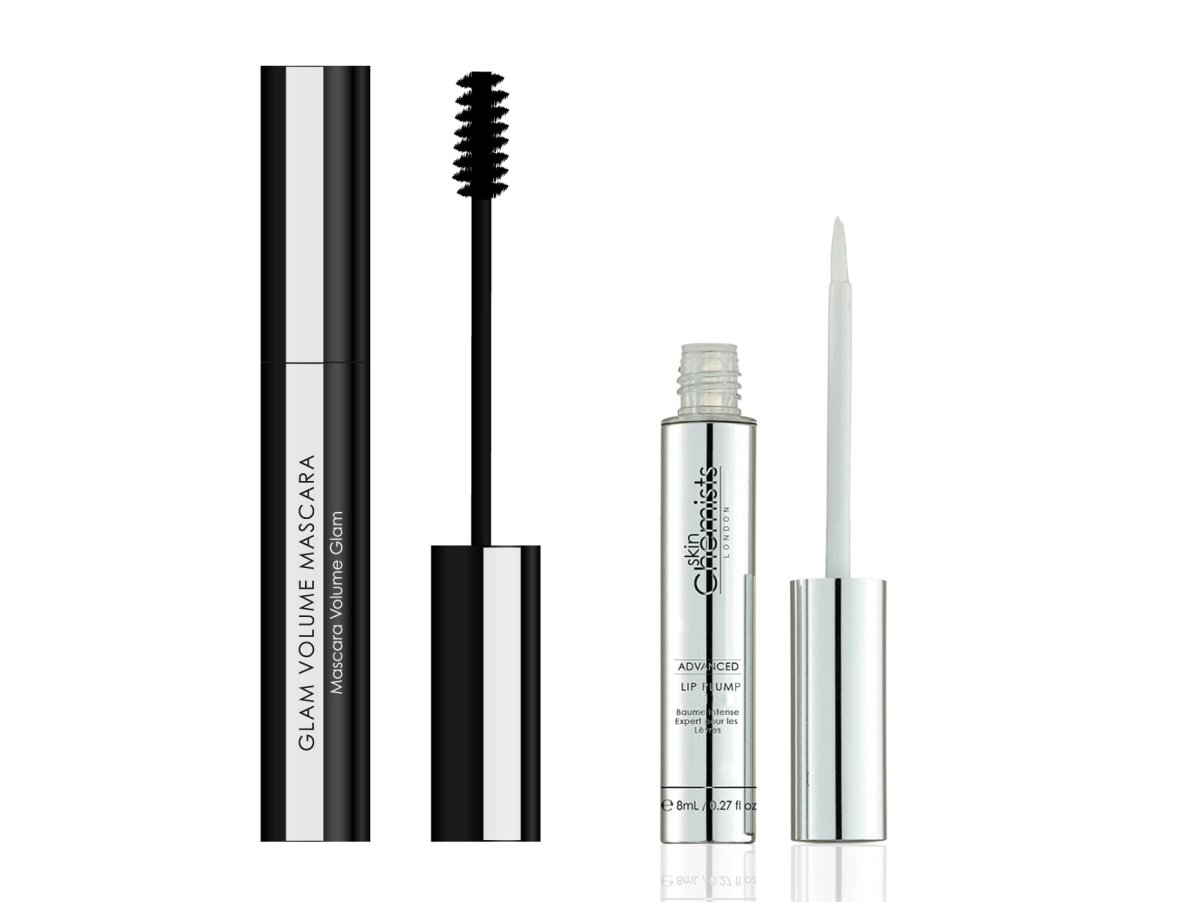Skin Chemist Glam Volume Mascara & Lip Plump Kit