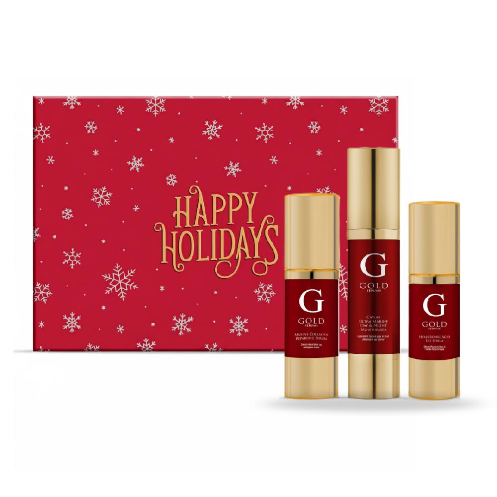 skin chemist Gold Serums Caviar Glow & Firm Kit