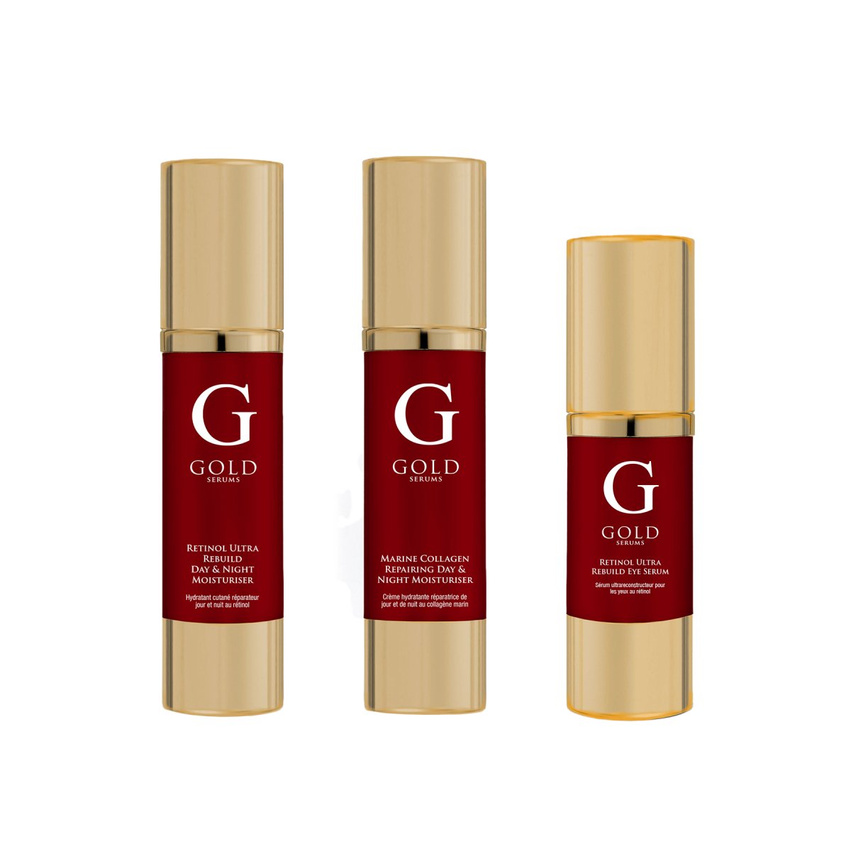 skin chemist Gold Serums Marine Collagen & Retinol