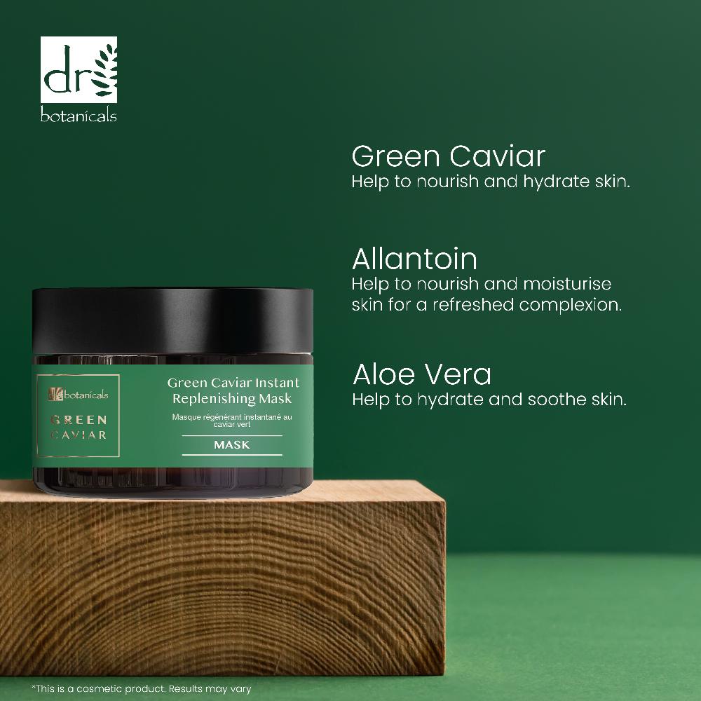 Skin Chemist Green Caviar Night Cream & Mask