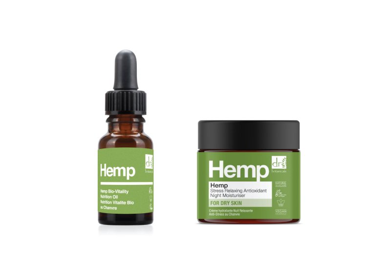 skin chemist Hemp Bio-Vitality Stress Relax Duo