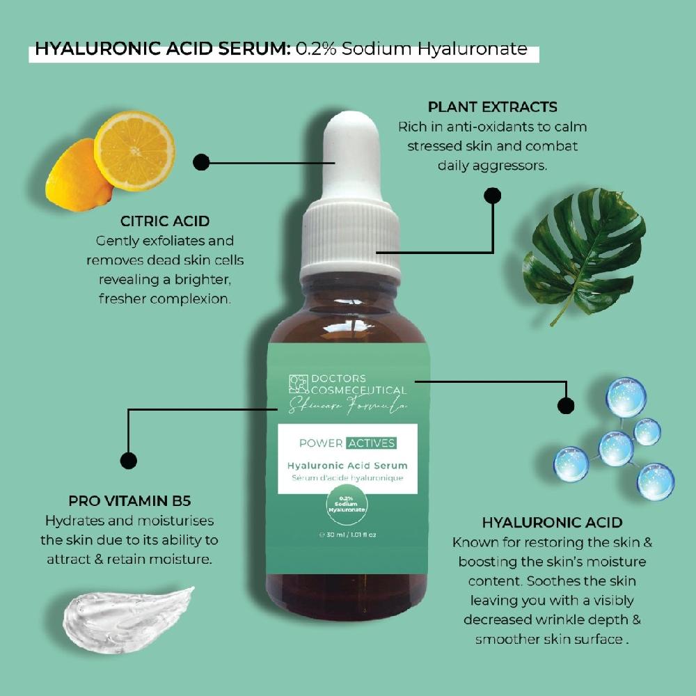 Skin Chemist Hyaluronic Acid Serum 30ml