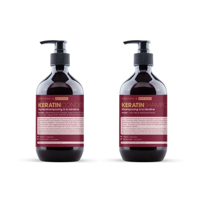 skin chemist Keratin Shampoo + Conditioner