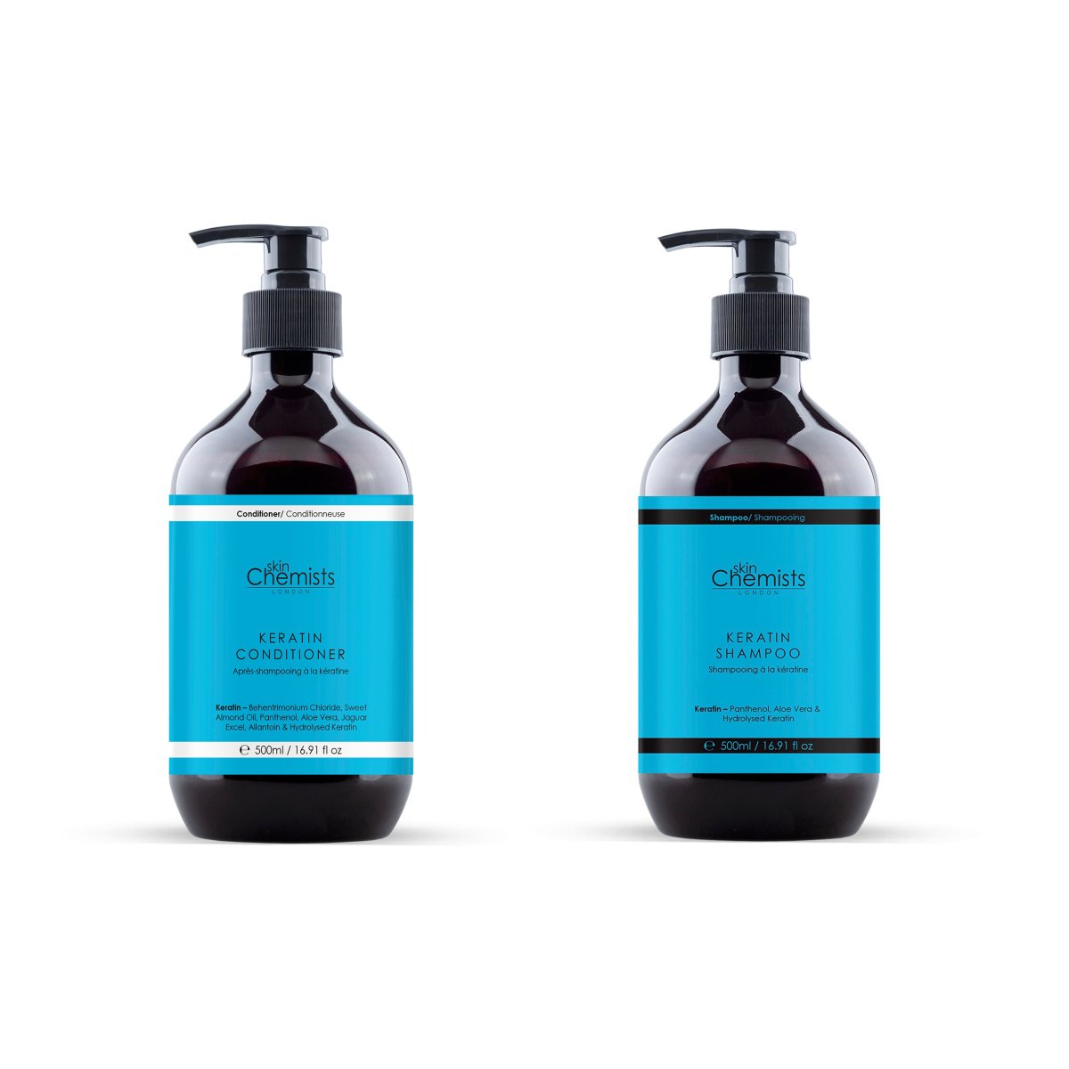 skin chemist Keratin Shampoo & Conditioner