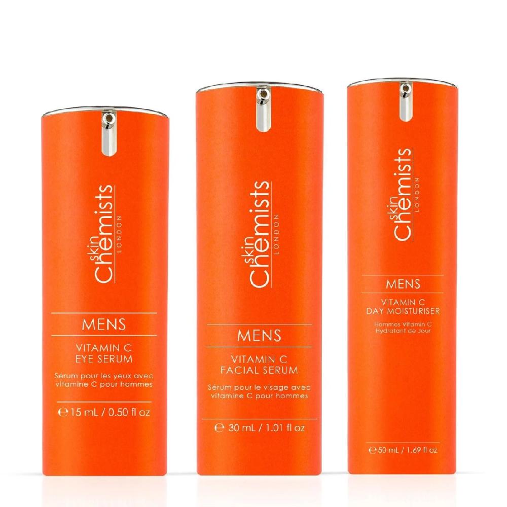 skin chemist Men's Vitamin C Wake Up Routine