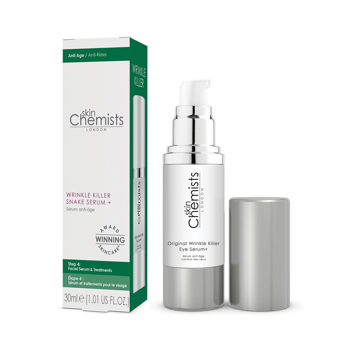 Skin Chemist Mens Duo Moisturiser Balm & Eye Serum