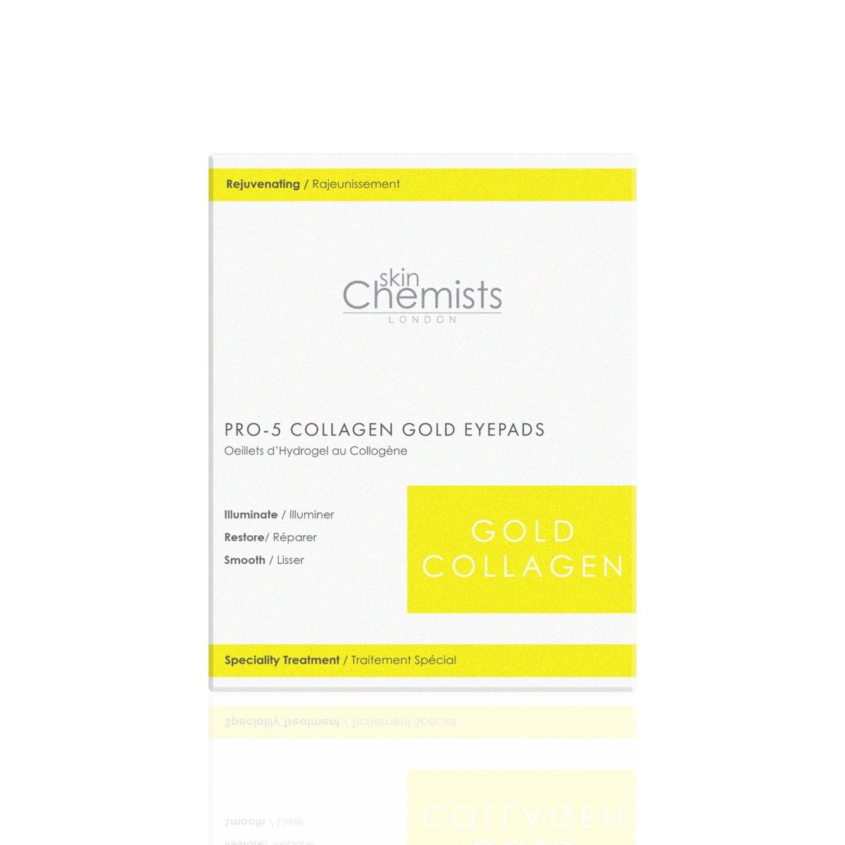 Skin Chemist Pro-5 Collagen Gold Eye Pads (5 X 2)