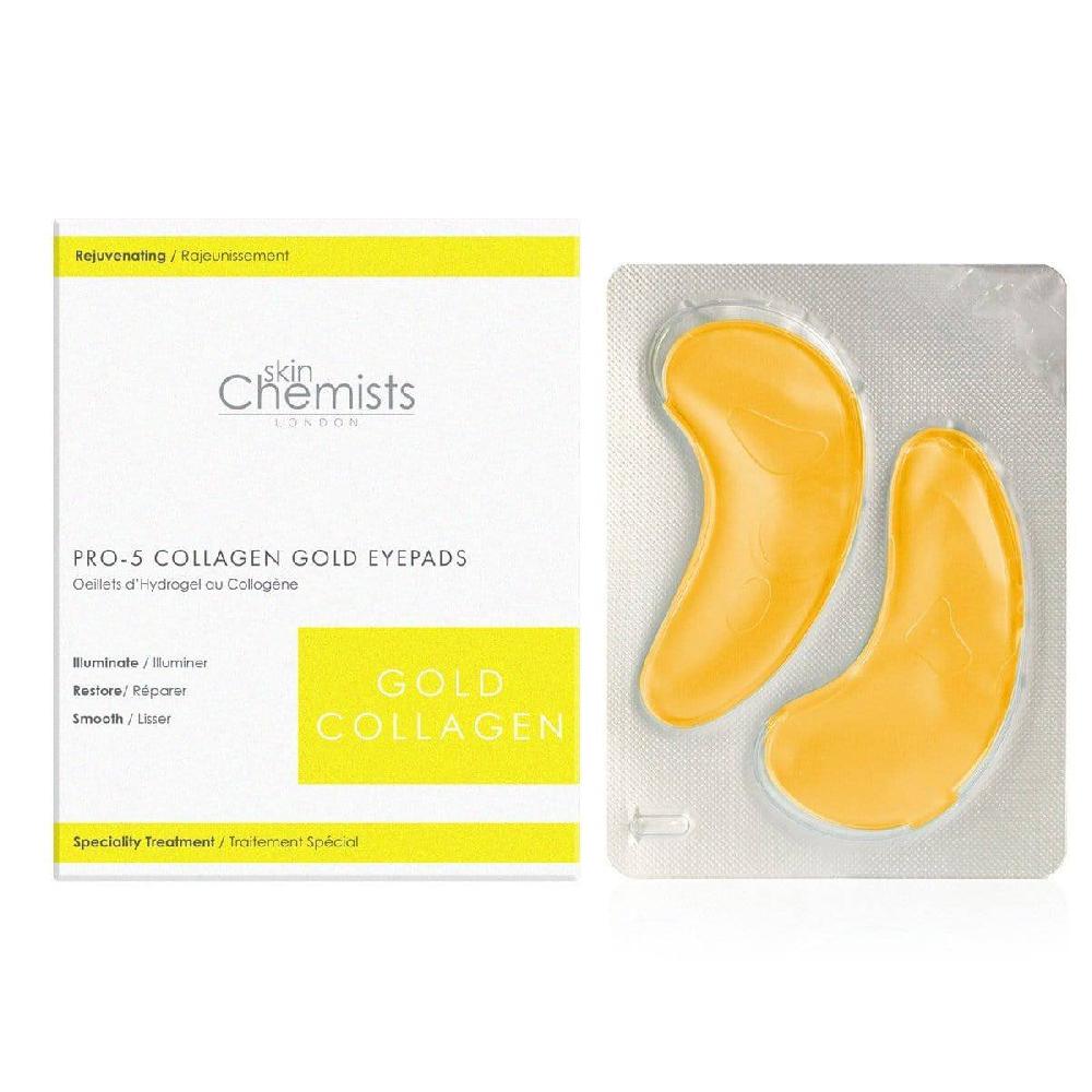 skin chemist Pro-5 Collagen Gold Eye Pads (5 x 2)