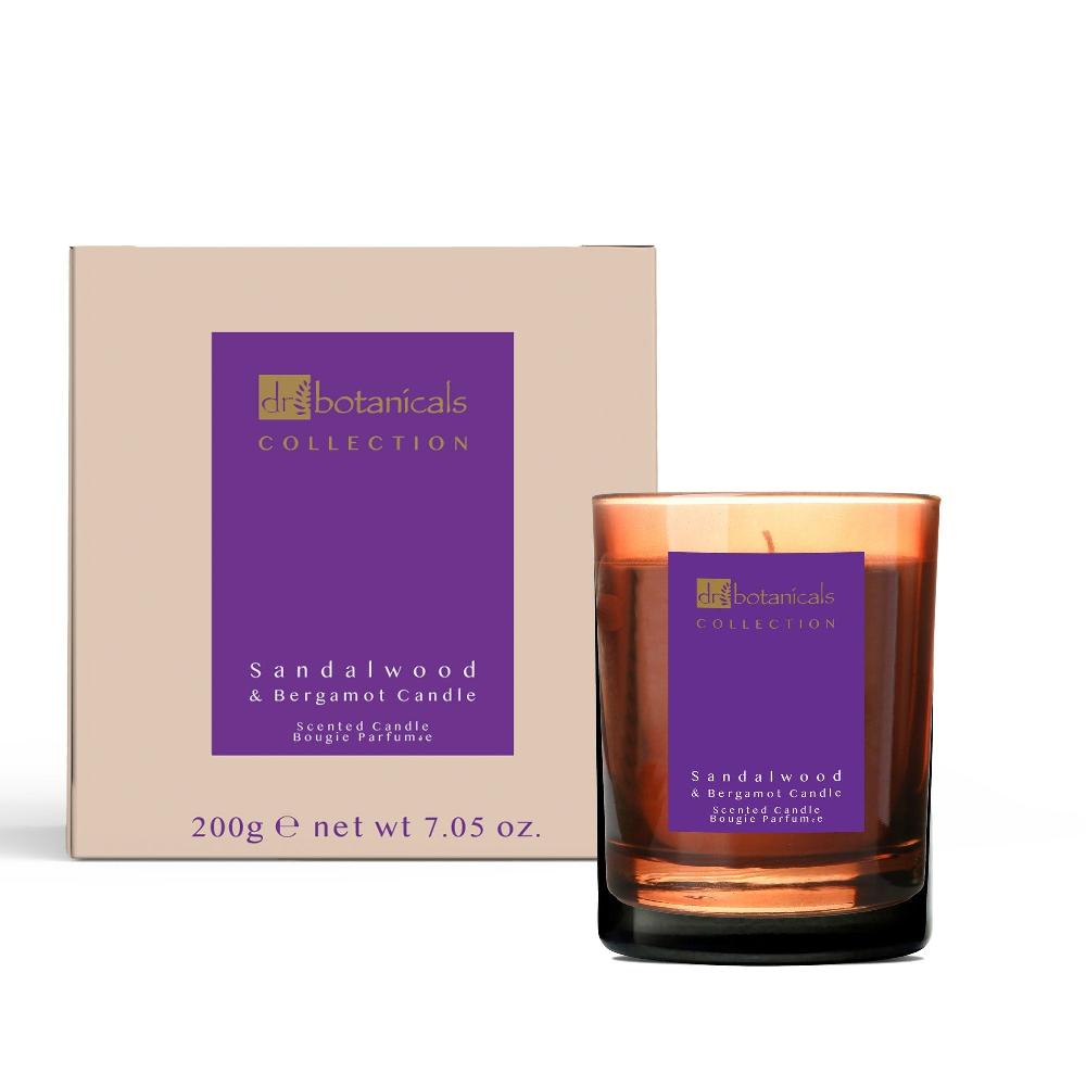 skin chemist Sandalwood & Bergamot Candle 200g