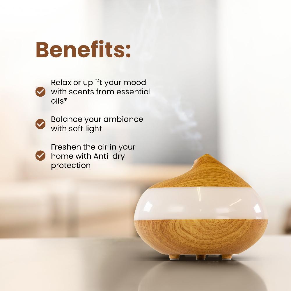 Skin Chemist Sensory Spa Diffuser Clear Panel USB