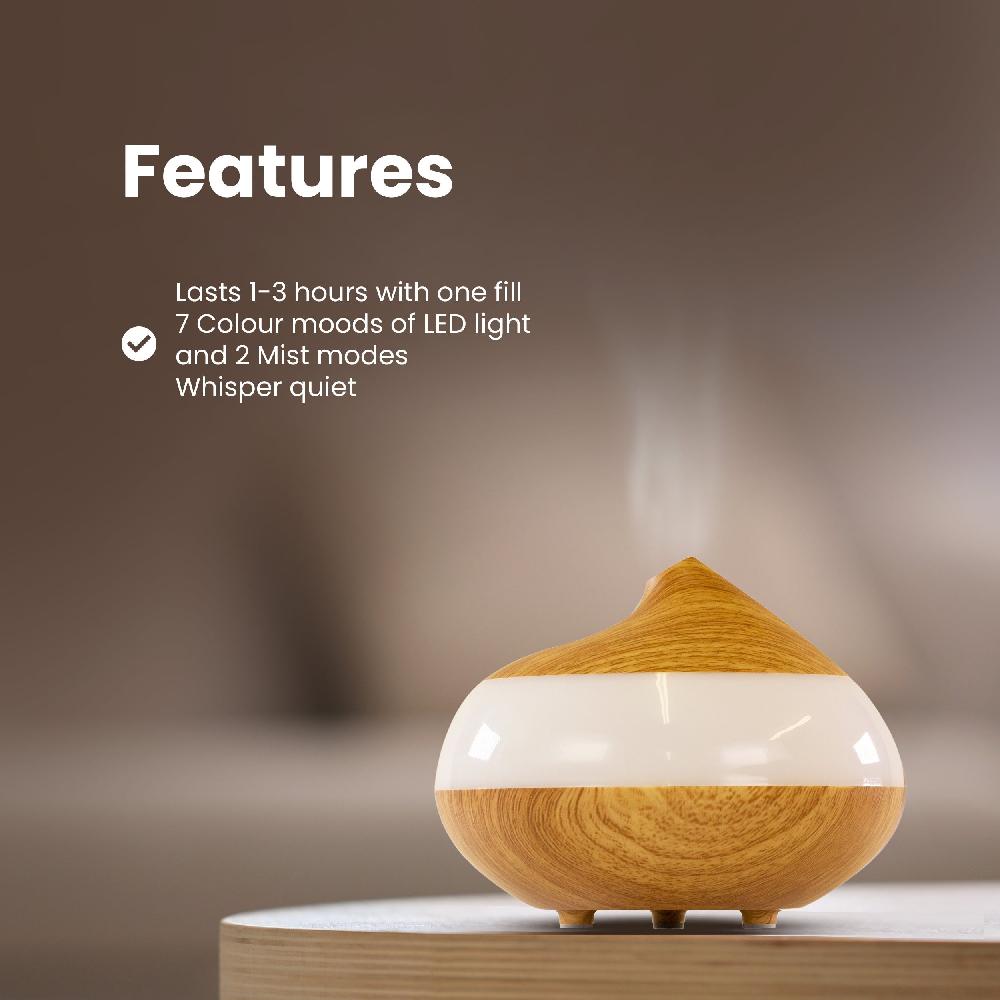 Skin Chemist Sensory Spa Diffuser Clear Panel USB