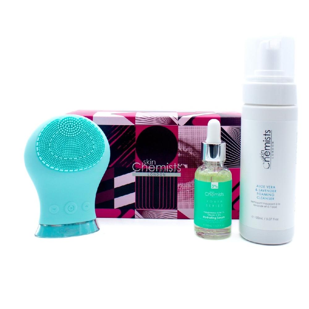 skin chemist Sonic Cleansing Hydrating Gift Set