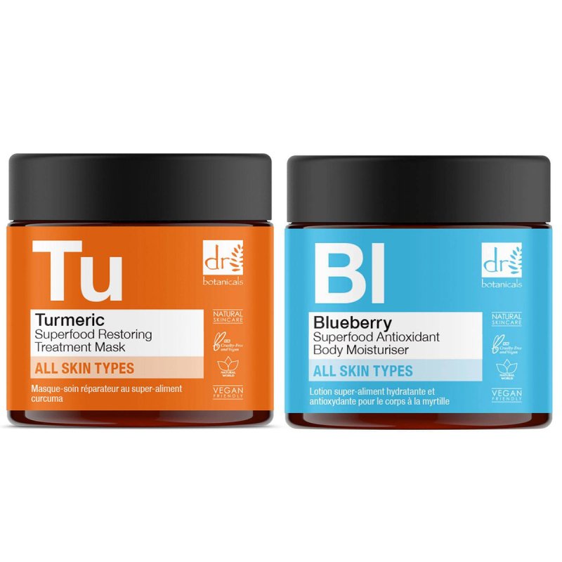 skin chemist Superfood Mask & Body Moisturiser Kit