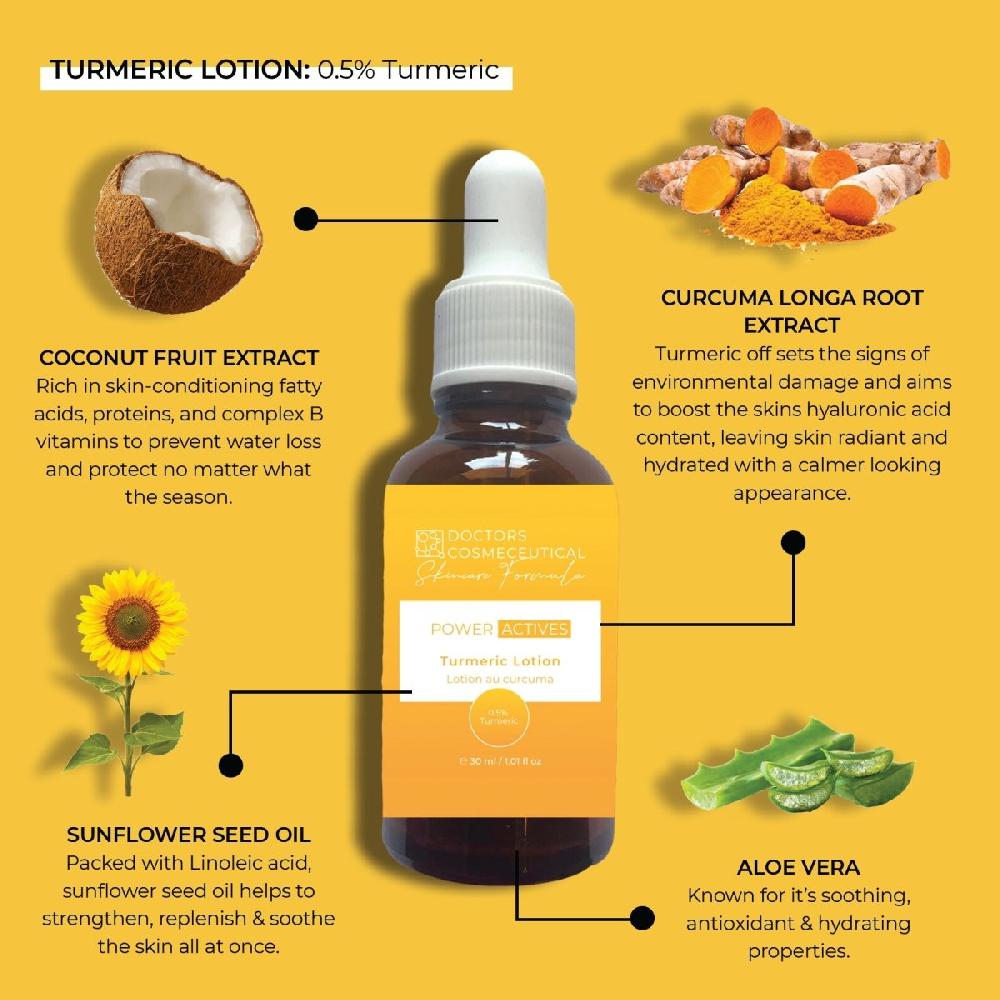 Skin Chemist Turmeric Lotion 30ml