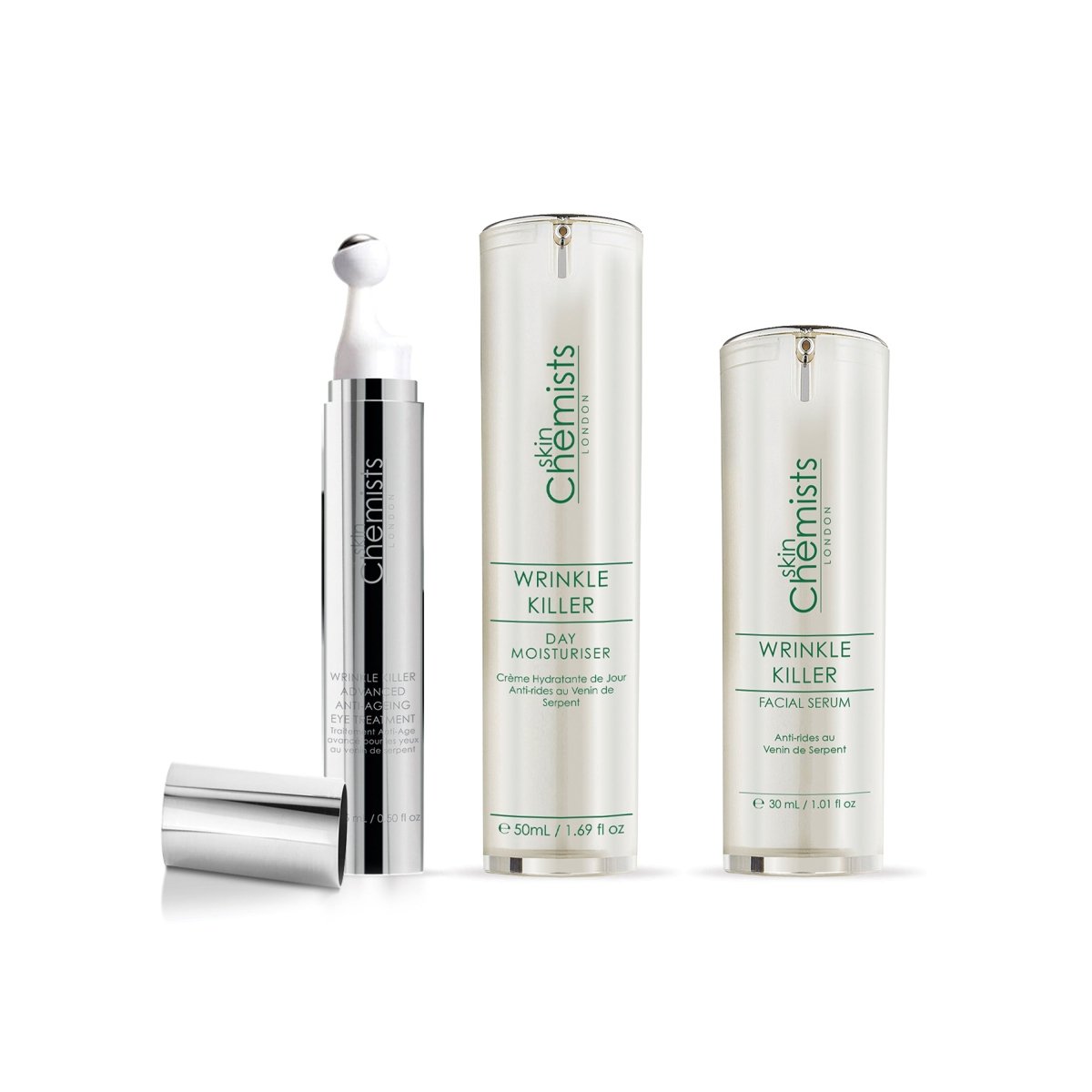 skin chemist Wrinkle Killer Eyes & Facial Day Kit