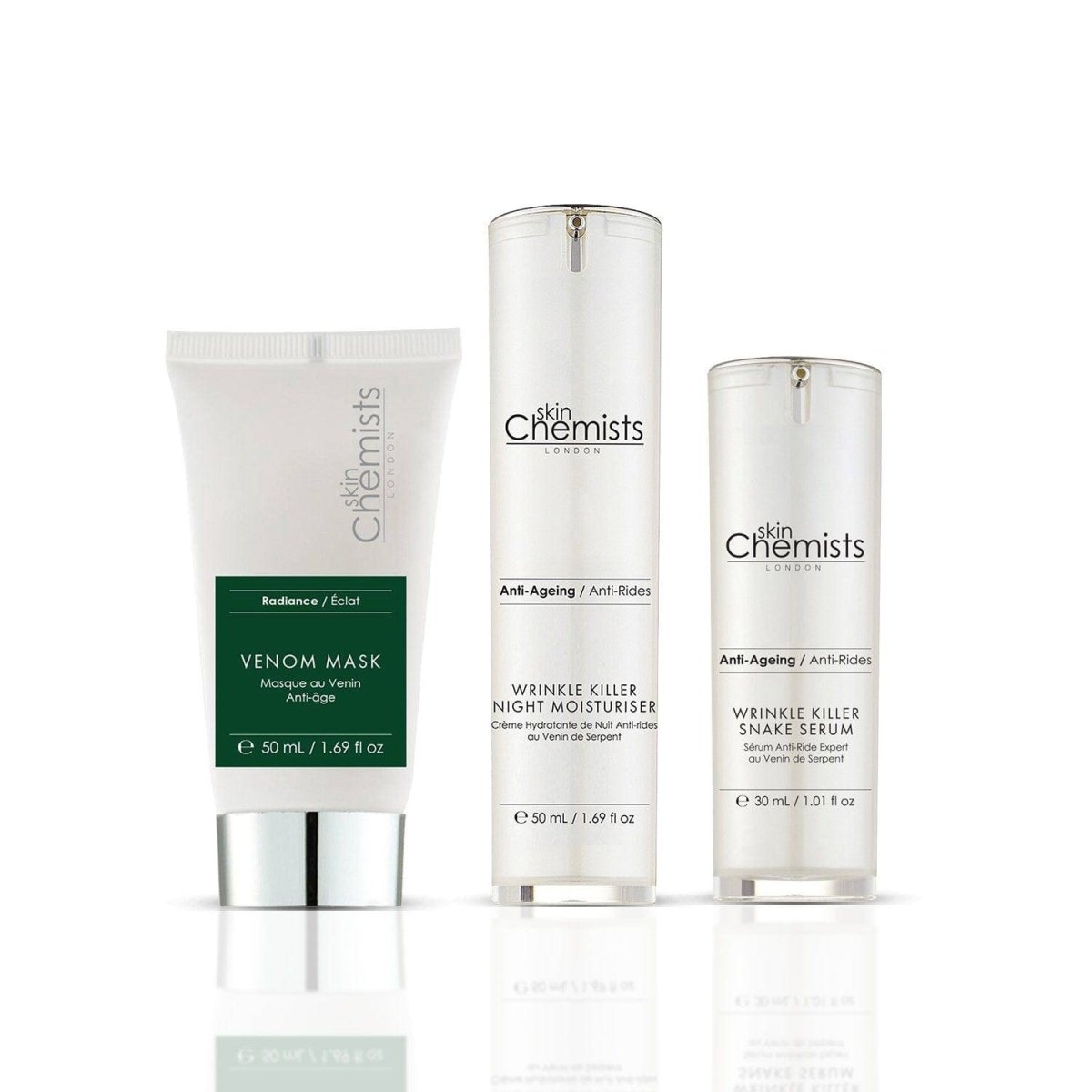 skin chemist Wrinkle Killer Night Routine Kit