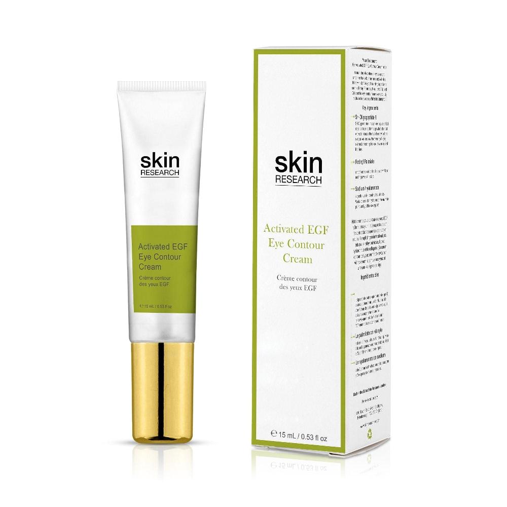 Skin Chemist Skin Research Activated EGF Eye Contour Cream 15ml Twin Value Savings