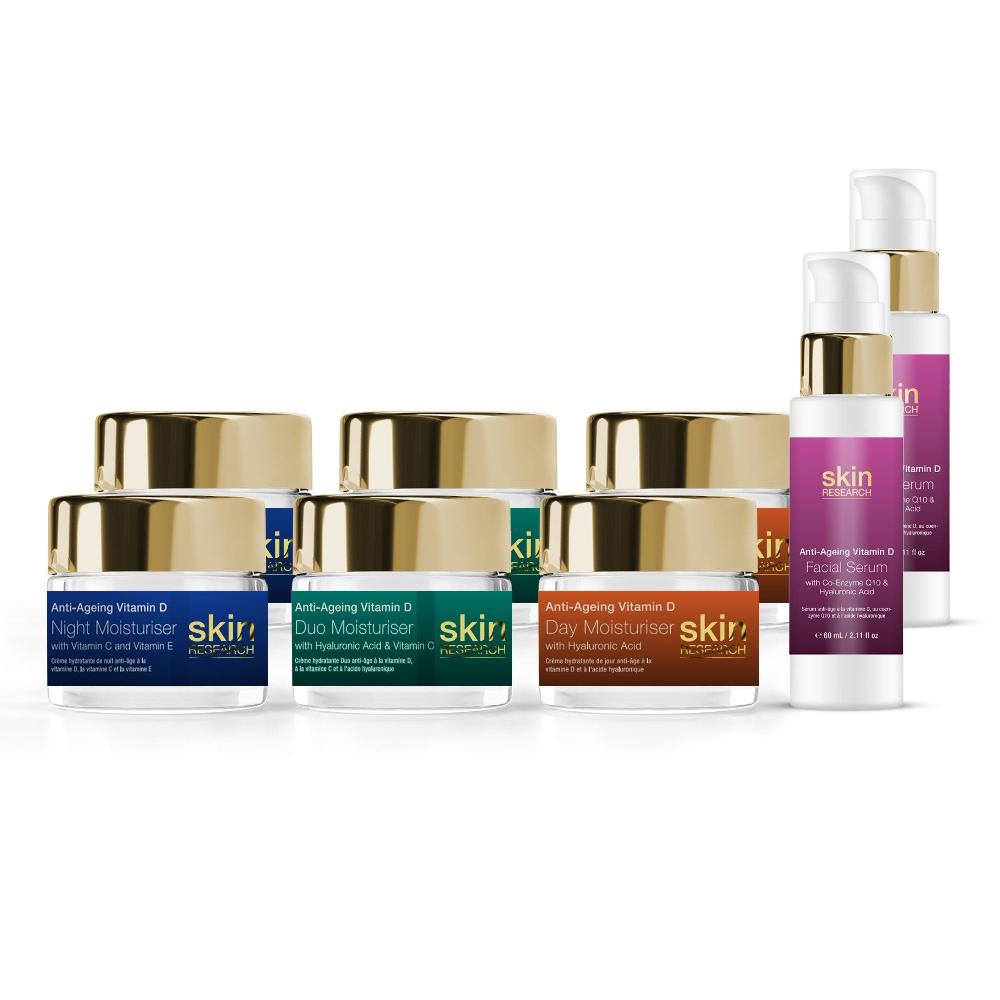 Skin Chemist Skin Research Anti-Ageing Vital Glow SHORT DATE Kit