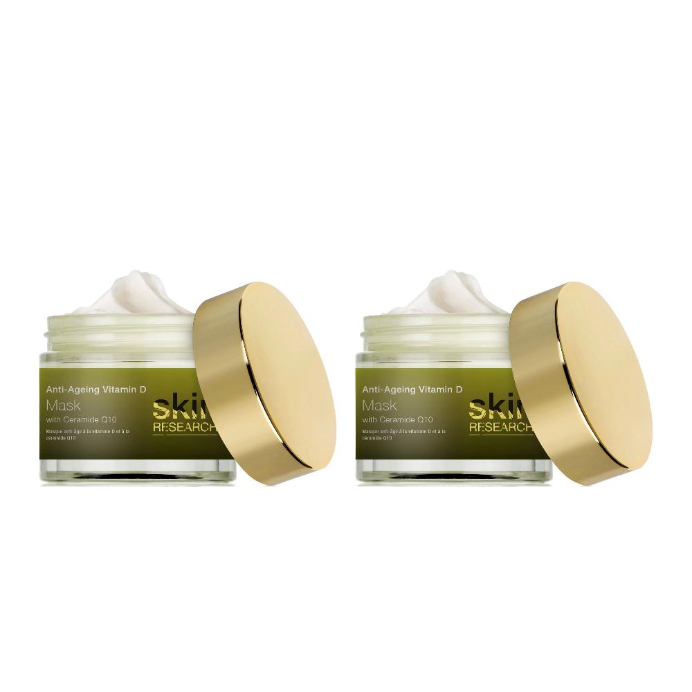 skin chemist Skin Research Anti-Ageing Vitamin D & Ceramide Q10 Mask 50ml Twin Valu