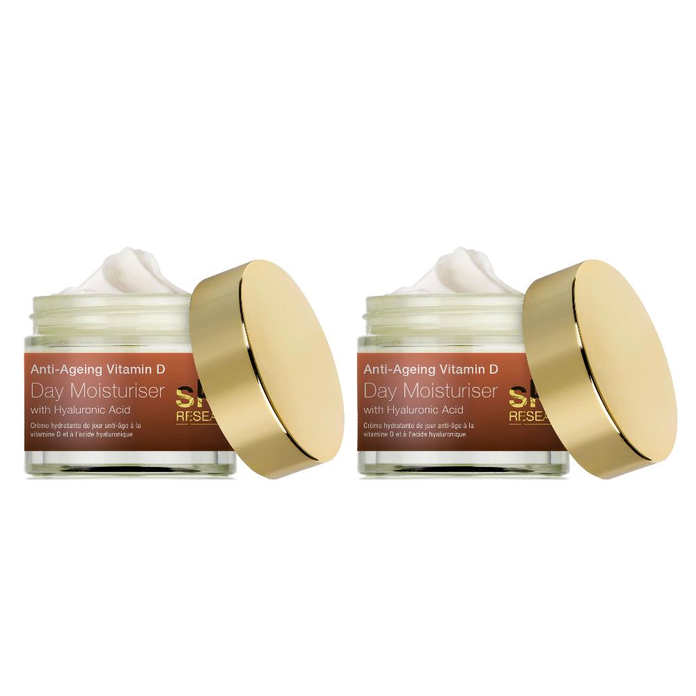skin chemist Skin Research Anti-Ageing Vitamin D Day Moisturiser with Hyaluronic Ac