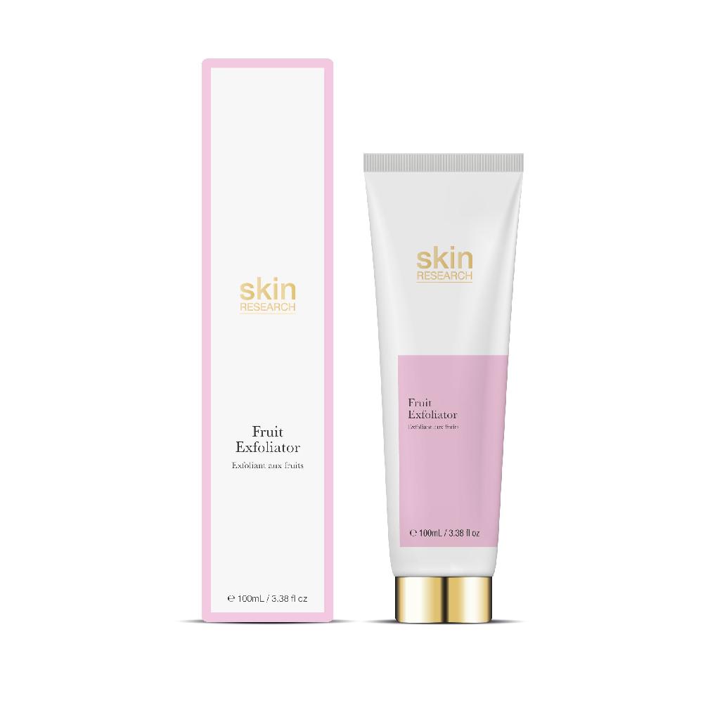 Skin Chemist Skin Research Fruit Face Exfoliator 100ml Twin Value Savings Pack