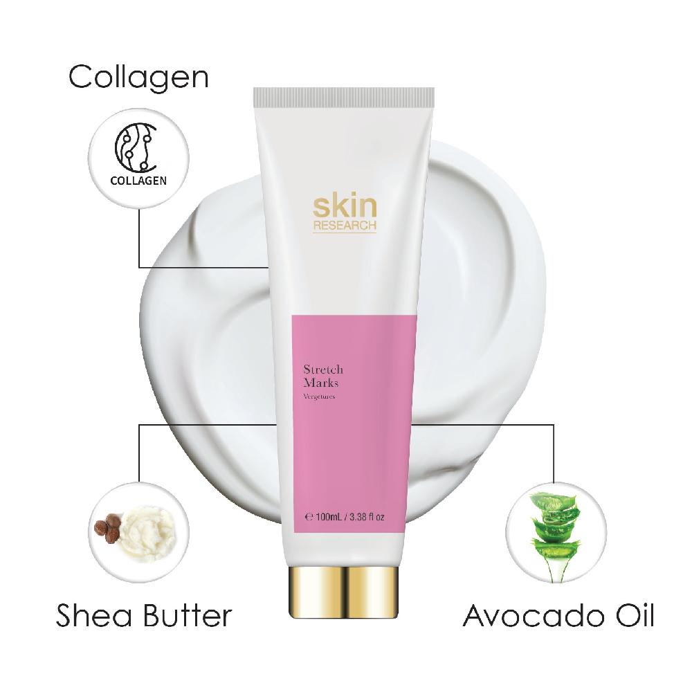 Skin Chemist Skin Research Stretch Marks 100ml Twin Value Savings Pack