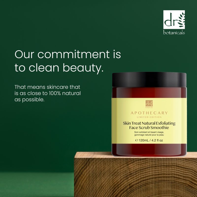 Skin Chemist Skin Treat Natural Exfoliating Face Scrub Smoothie 120ml
