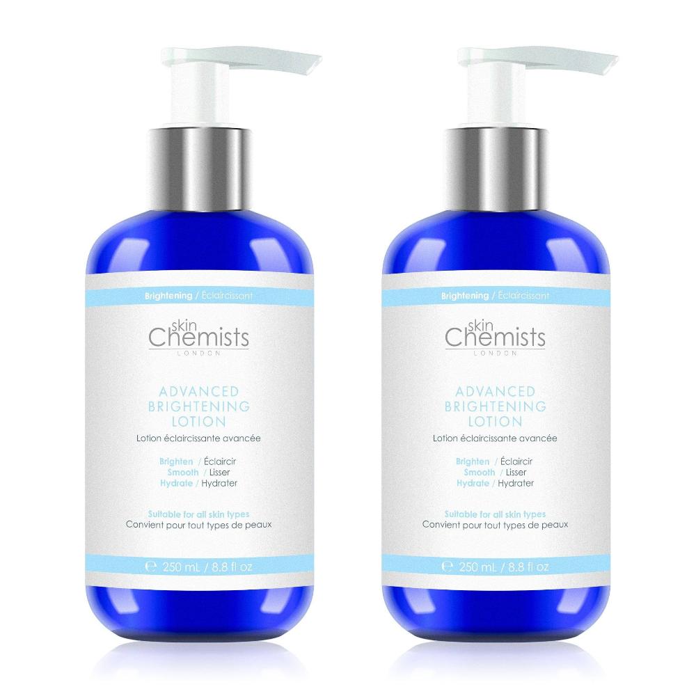 skin chemist skinChemists Advanced Brightening Lotion 250ml Twin Savings Pack