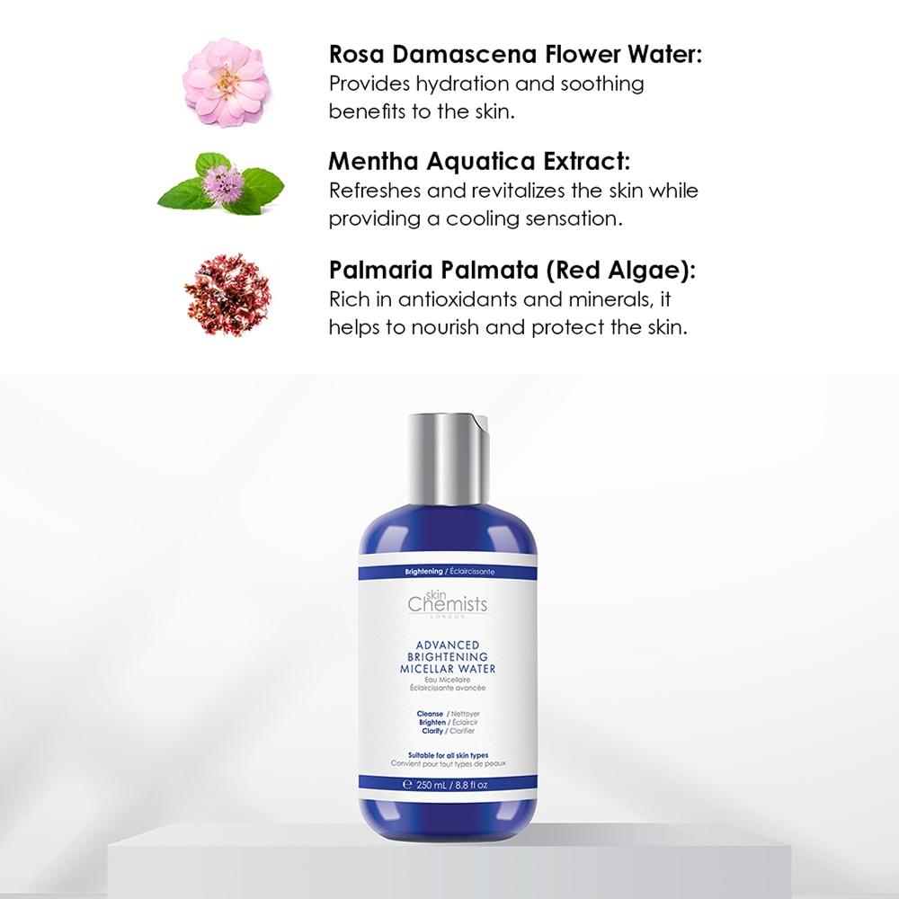 Skin Chemist SkinChemists Advanced Brightening Marine Micellar Water 250ml Twin Sav