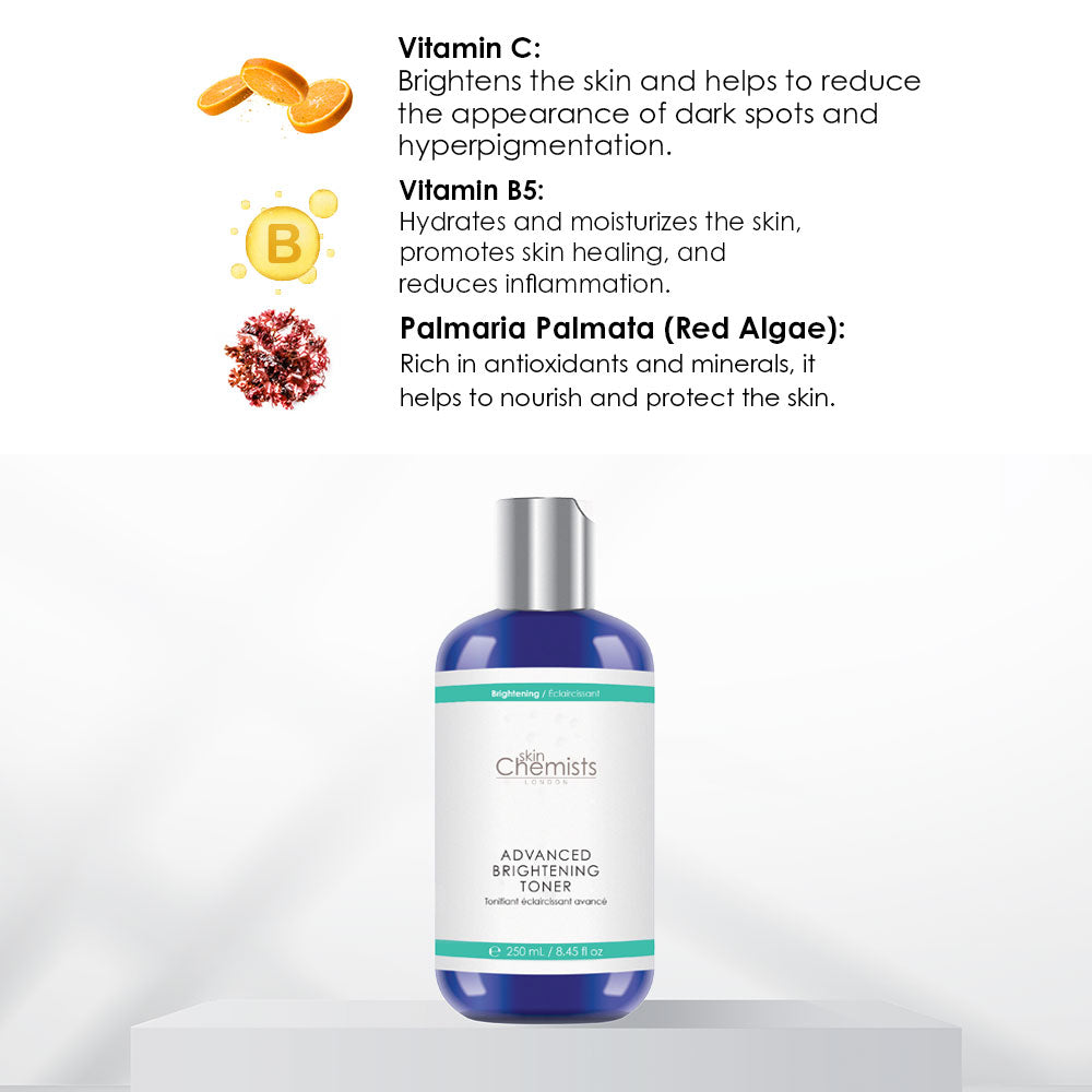 Skin Chemist SkinChemists Advanced Brightening Toner 250ml Twin Value Savings Pack