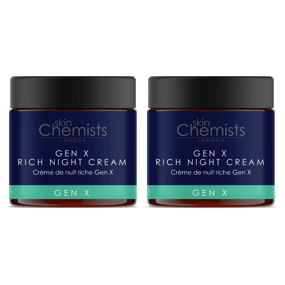 skin chemist skinChemists Gen X Rich Night Cream 60ml Twin Value Savings Pack