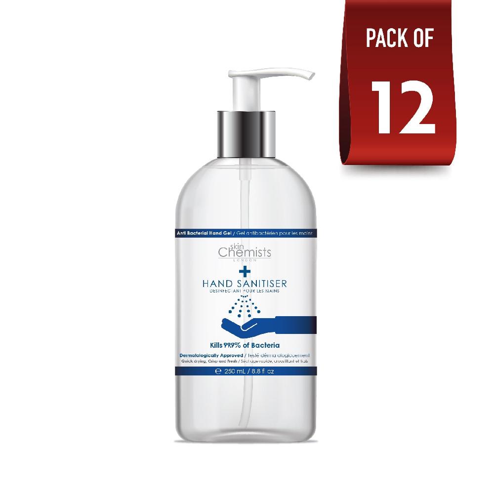 skin chemist skinChemists Hand Sanitiser 250ml Pack Of 12