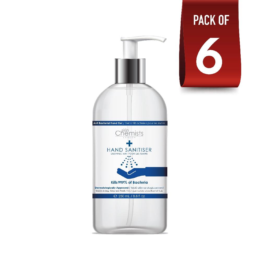 skin chemist skinChemists Hand Sanitiser 250ml Pack Of 6