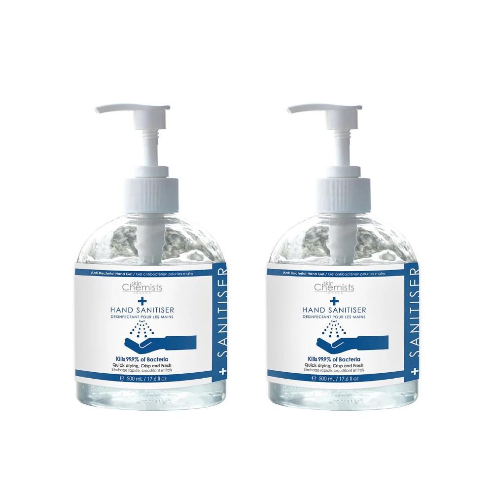 skin chemist skinChemists Hand Sanitiser 500ml Twin Value Savings Pack